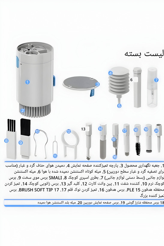 کیت تمیز کننده لوازم الکترونیکی مدل گرین لاین