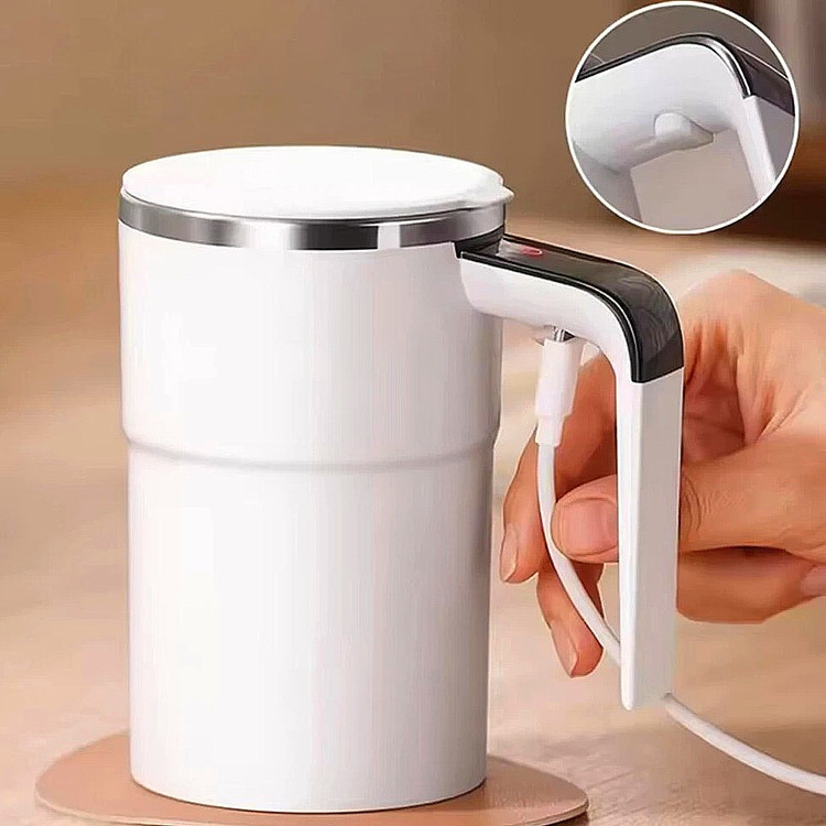 ماگ همزن دار هوشمند با نمایشگر دما auto magnetic stirring cup