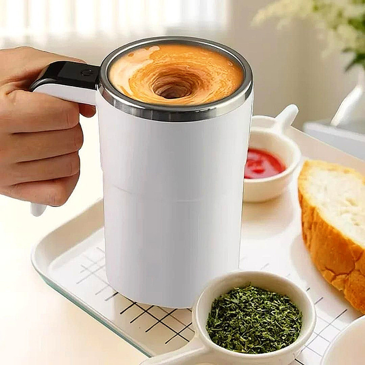 ماگ همزن دار هوشمند با نمایشگر دما auto magnetic stirring cup