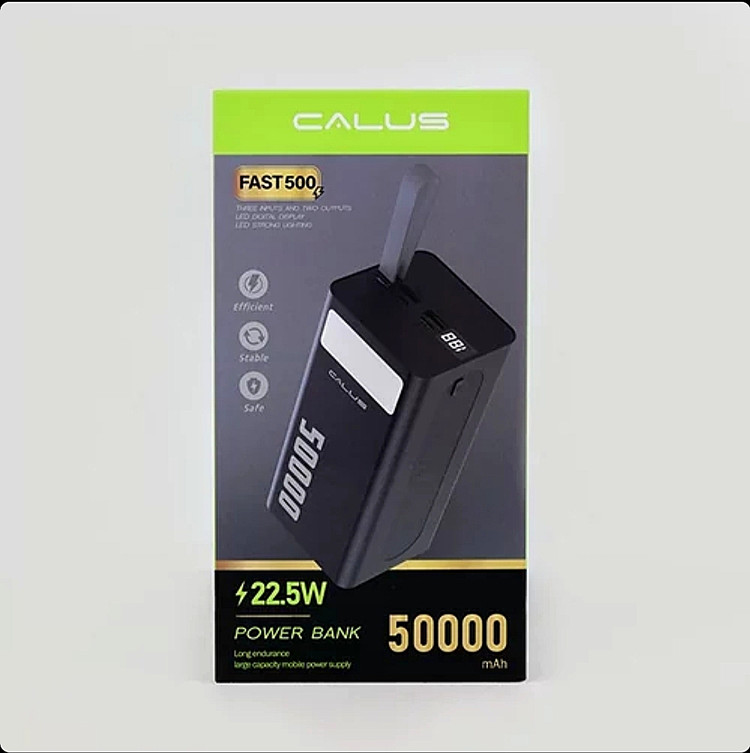 پاوربانک اورجینال 50000 میلیآمپر کالوس مدل H500