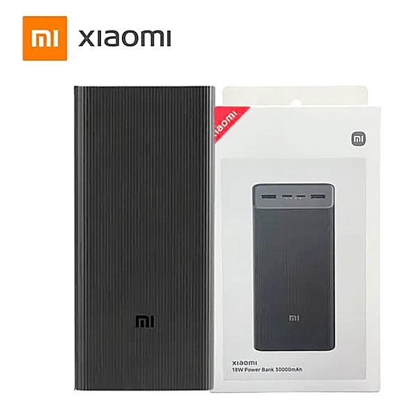 پاوربانك شیائومی مدل PB3018ZM ظرفيت 30,000mAh ( های کپی )