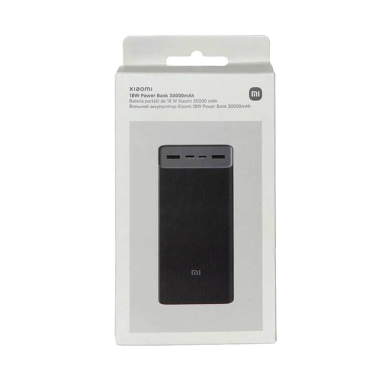 پاوربانك شیائومی مدل PB3018ZM ظرفيت 30,000mAh ( های کپی )
