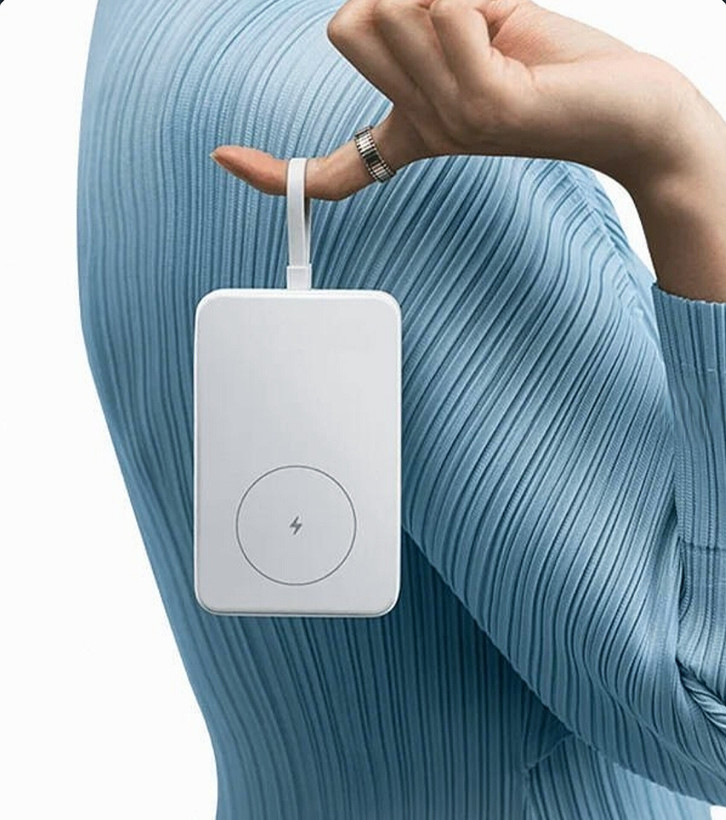 پاوربانک وایرلس شیائومی توان 33W مدل WPB1007MI ظرفیت 10,000mAh