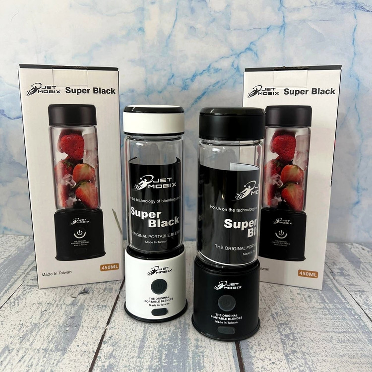 شیکر و مخلوط کن شارژی جت موبیکس مدل Super black