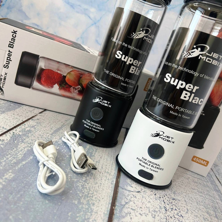 شیکر و مخلوط کن شارژی جت موبیکس مدل Super black