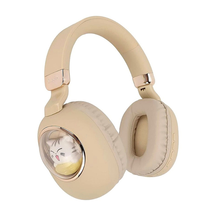 هدفون Gjby مدل CA-037 طرح گربه