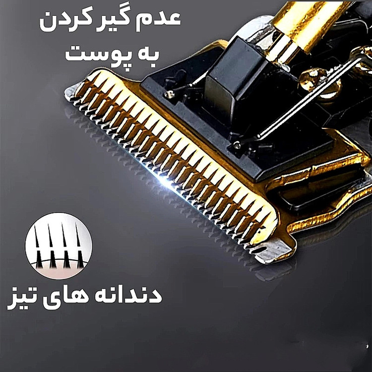 ماشین اصلاح خط زن شارژی برند روزیا پرو مدل HQ273