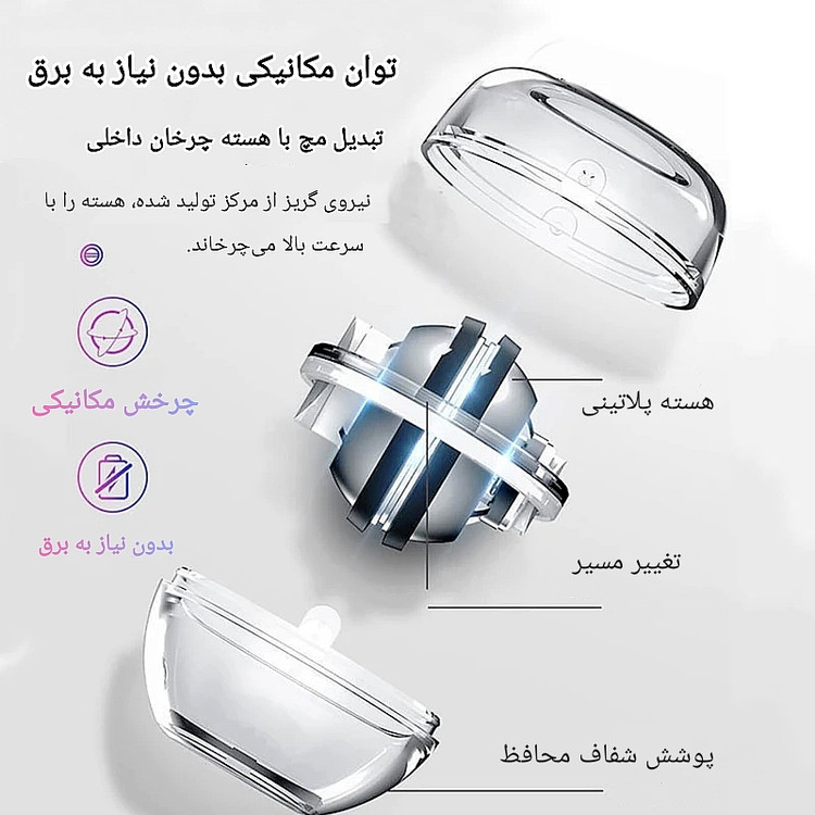 توپ ورزشی ژیروبال تقویت عضلات دست