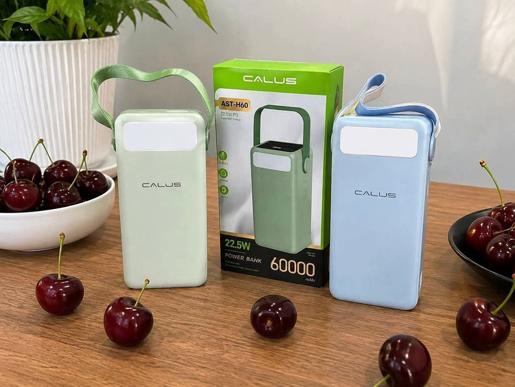 پاوربانک کالوس مدل FAST-H60 با ظرفیت 60هزار میلی آمپر ساعت